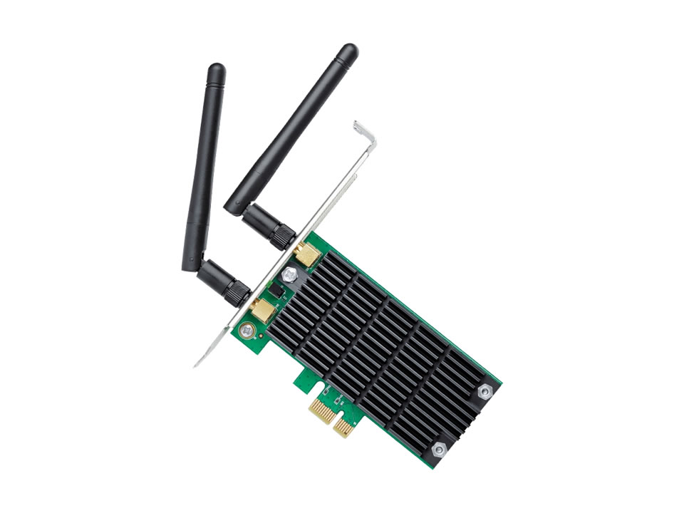 Wireless Dual Band PCI Express Adapter TP-LINK Archer T4E  c/ 2 Antenas