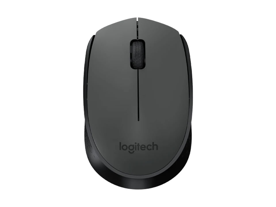 Mouse Sem Fio USB Óptico LOGITECH M170 (1000 DPI) Preto