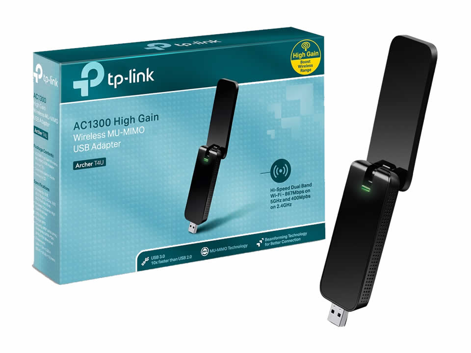 Wireless Dual Band USB 3.0 Adapter TP-LINK Archer T4U