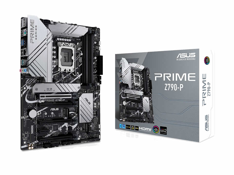 MB ASUS PRIME Z790-P p/ Intel LGA1700 4xDDR5/4xPCI-e/4xSATA/3xM.2