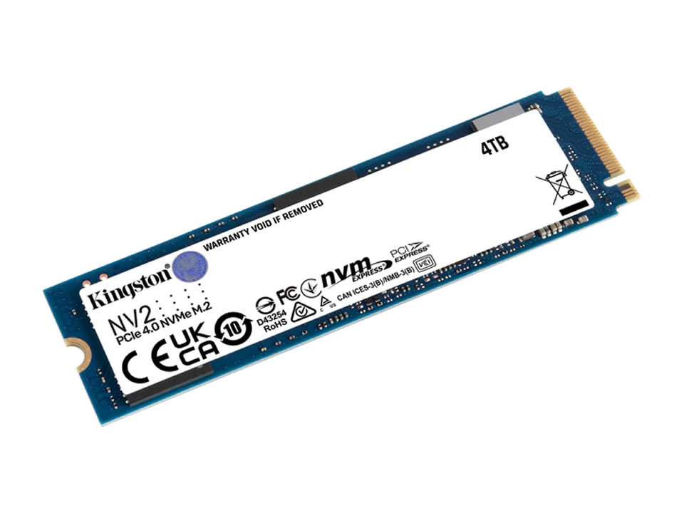 SSD KINGSTON NV2 4TB [SNV2S/4000G] M.2 2280 NVMe PCIe x4 Gen4