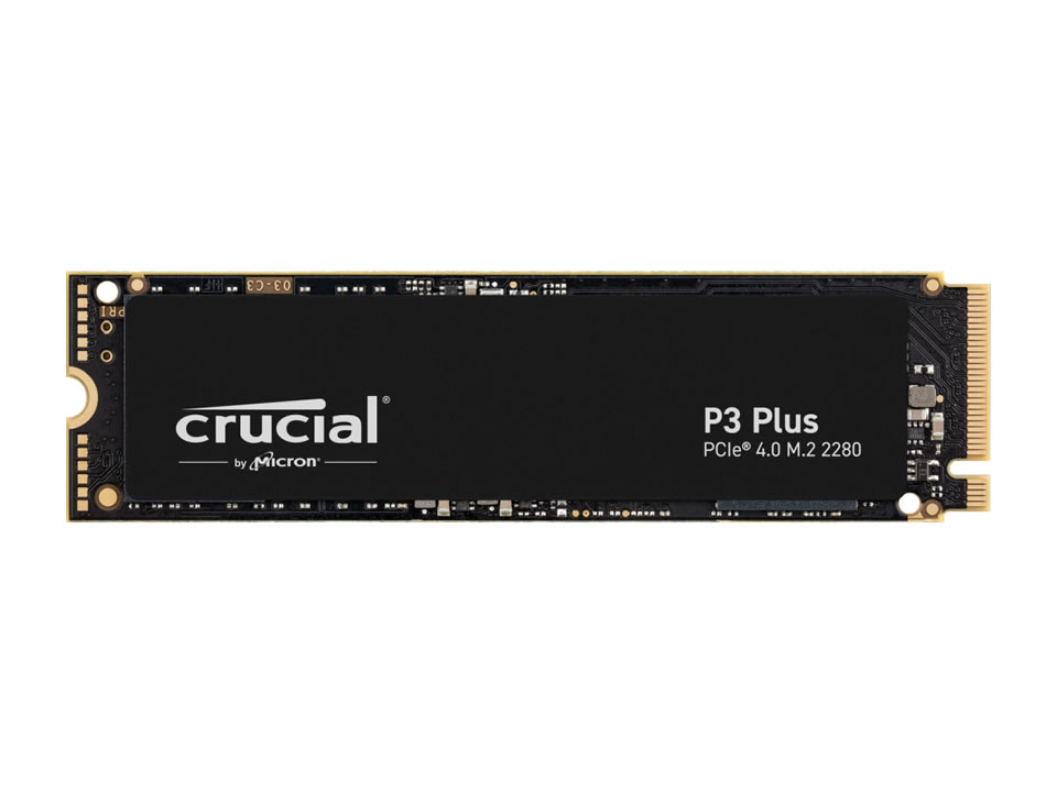 SSD CRUCIAL P3 Plus 4.0TB [CT4000P3PSSD8] M.2 2280 NVMe PCIe x4 Gen4