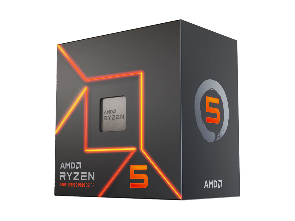 AMD Ryzen 5 7600 (6C/12T) 3.8GHz/6MB+32MB/65W/AM5 BOX [100-000001015]