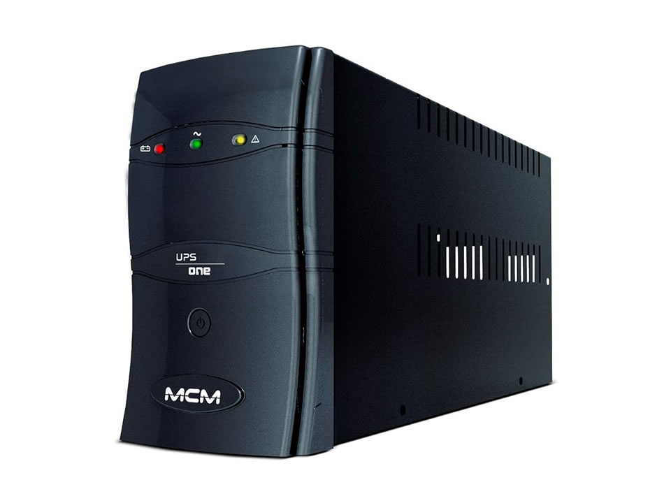 No-Break MCM UPS1200 One 3.1 1200VA (720W) Preto (E:Bi-Aut / S:115V / T:6)