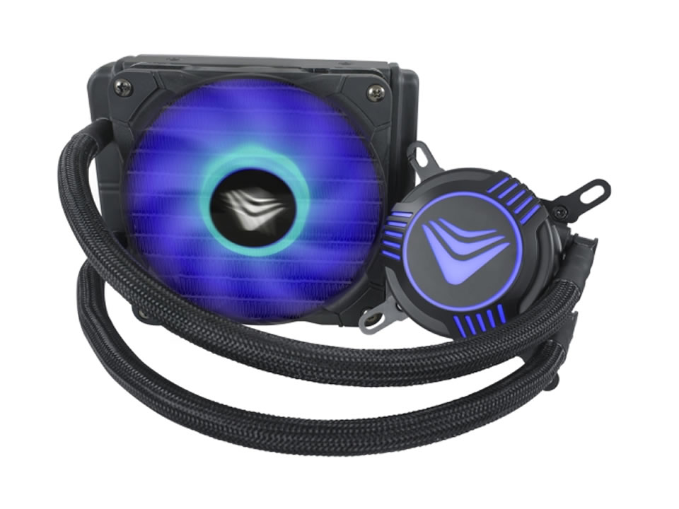 Water Cooler p/ Intel/AMD EVUS Siberian 120 LED Azul [WC-120BL V2.0] (115X/1200/1366/1700/20XX/AM4)