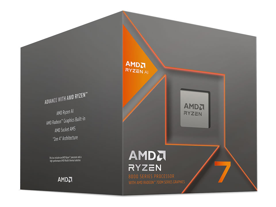 AMD Ryzen 7 8700G (8C/16T) 4.2GHz/8MB+16MB/65W/AM5 BOX [100-000001236]