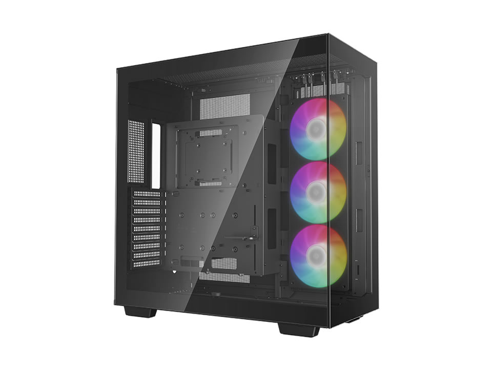 Gabinete ATX DEEPCOOL CH780 [R-CH780-BKADE41-G-1] - SEM FONTE (4U3/1U3C/HDAP3/VT/FL/3F) c/ Cabo Riser PCI-e 4.0