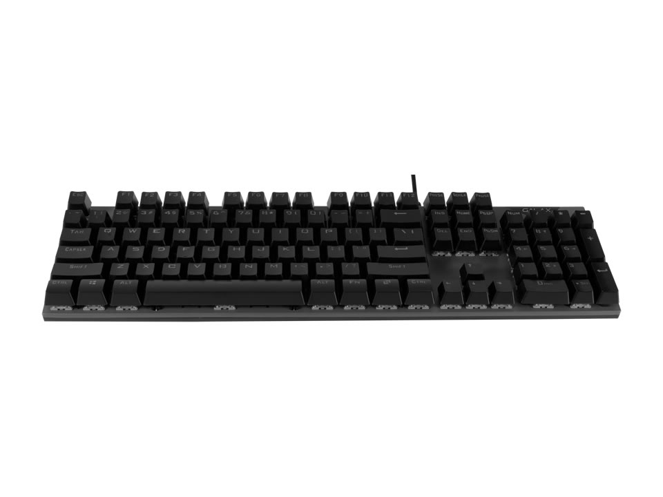 Teclado Mecânico USB GALAX Stealth STL-03 [KGS0314T1MR1BBK0] (Backlight Colorido / Switch Blue / Padrão US)