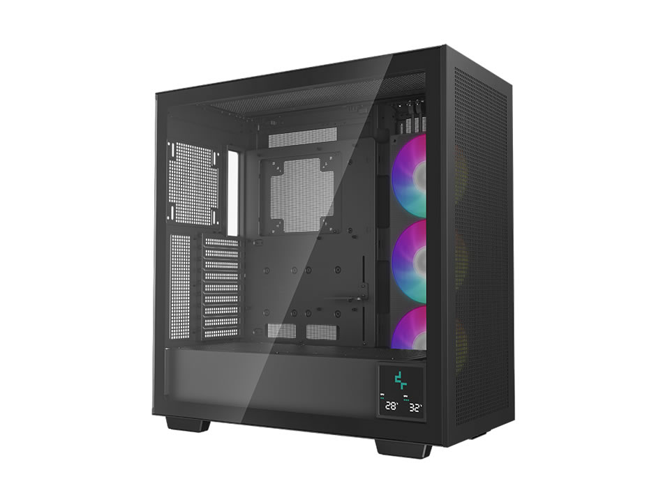 Gabinete ATX DEEPCOOL MORPHEUS S [R-MORPHEUS-BKAPA1-G-1] - SEM FONTE (4U3/1U3C/P3/VT/FI/3F) c/ Cabo Riser PCI-e 4.0