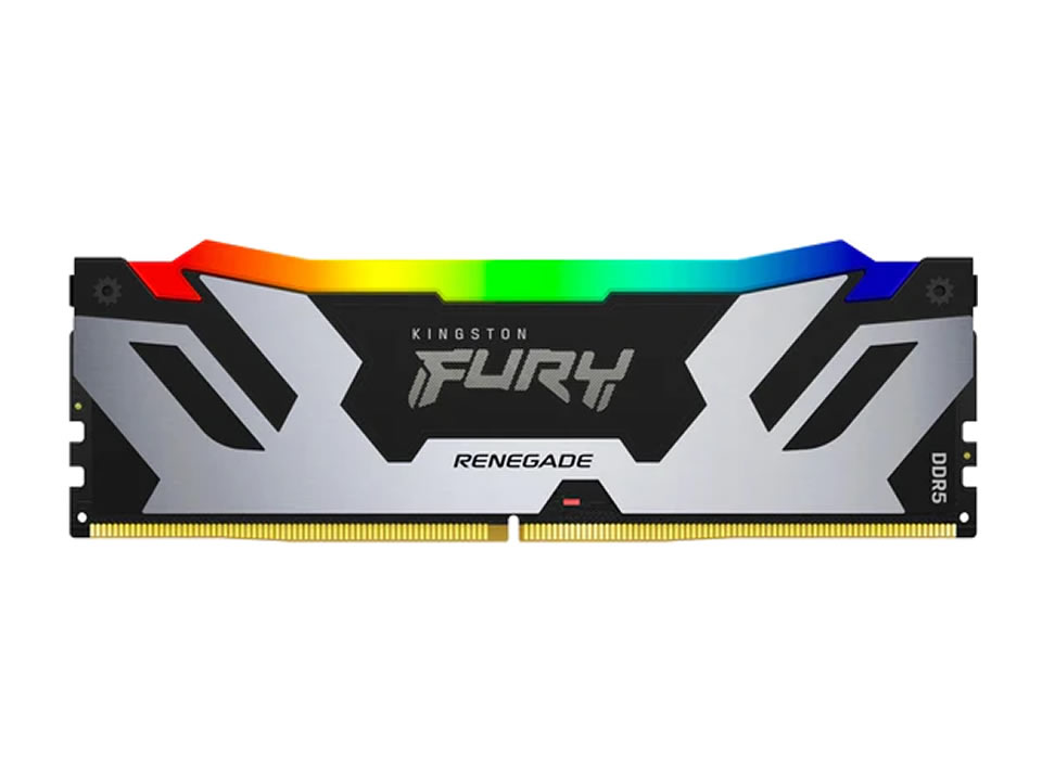 Memória 16GB DDR5 6400MHz/1.4V (PC5-51200) KINGSTON FURY Beast RGB [KF564C32RSA-16]