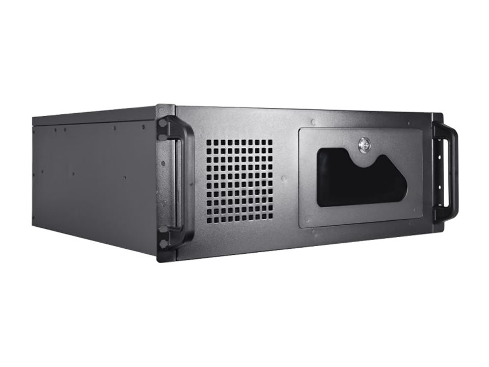 Gabinete p/ Rack 4U ATX K-MEX CR-S450 - SEM FONTE (2U2/1F)