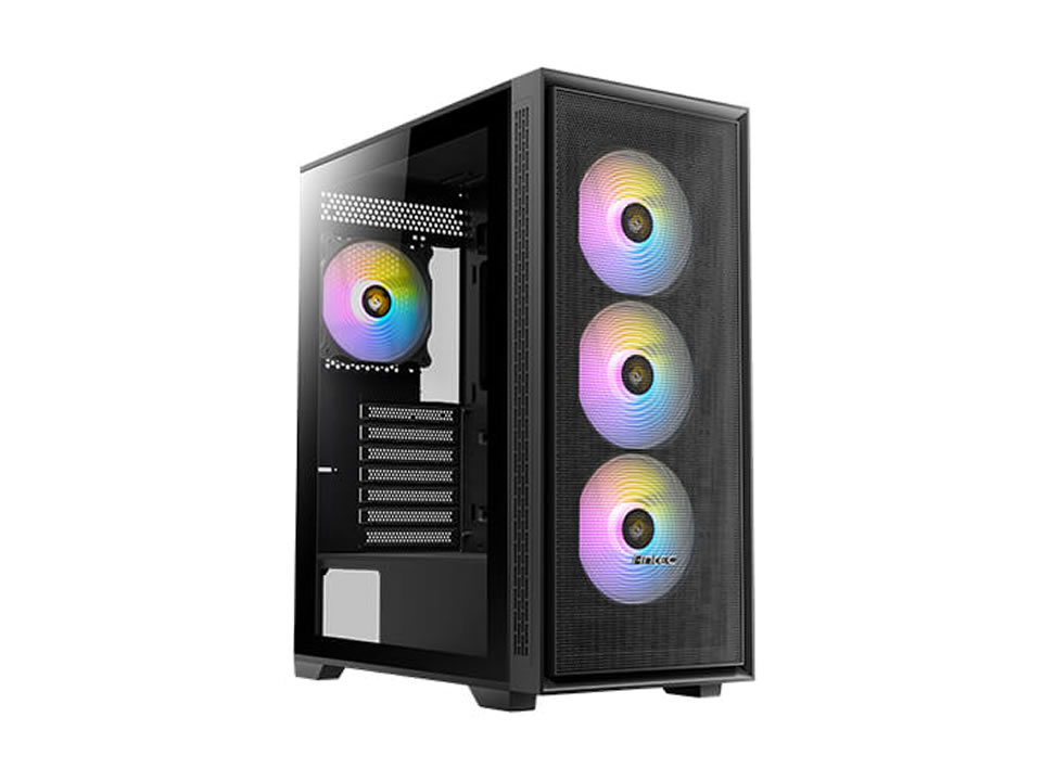 Gabinete ATX ANTEC AX81 Elite Preto - SEM FONTE (2U2/1U3/HDAP3/VT/FI/4F)