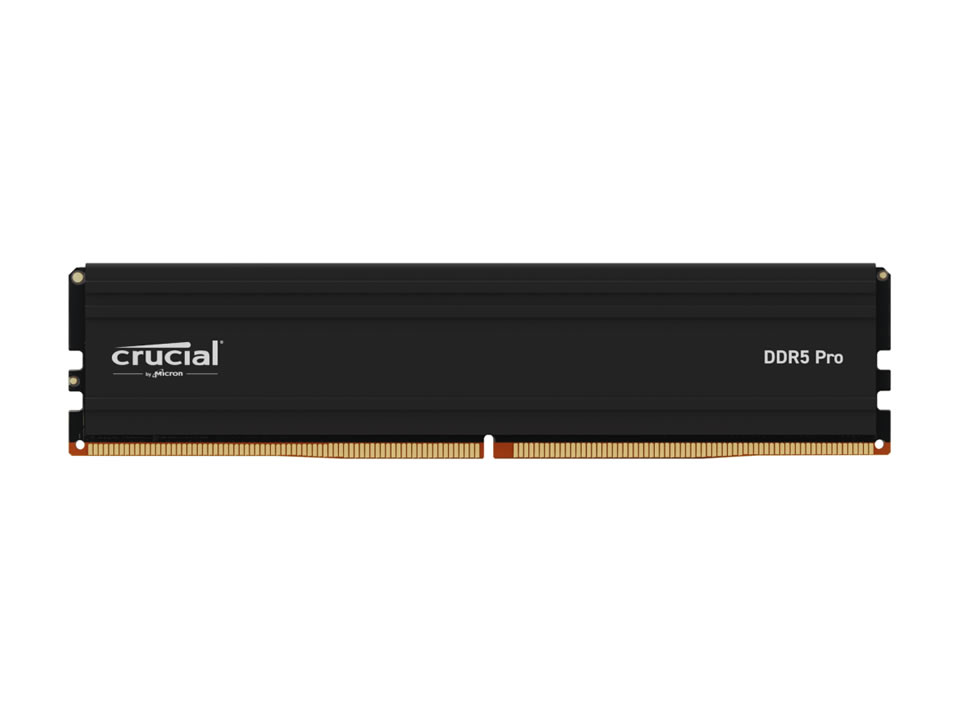 Memória 24GB DDR5 6000MHz/1.1V (PC5-48000) CRUCIAL Pro [CP24G60C48U5]