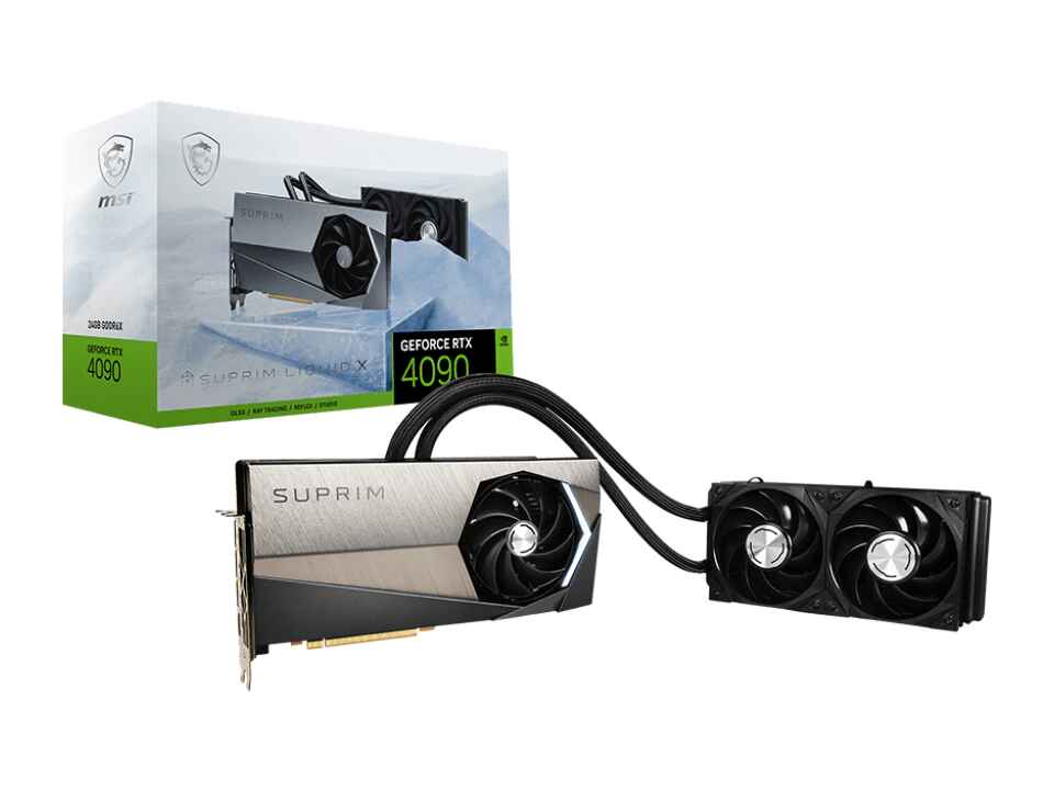 VGA PCI-e GeForce RTX4090 MSI Suprim Liquid X 24GB DDR6X 384 bits [912-V510-220] (HDMI/3xDP)