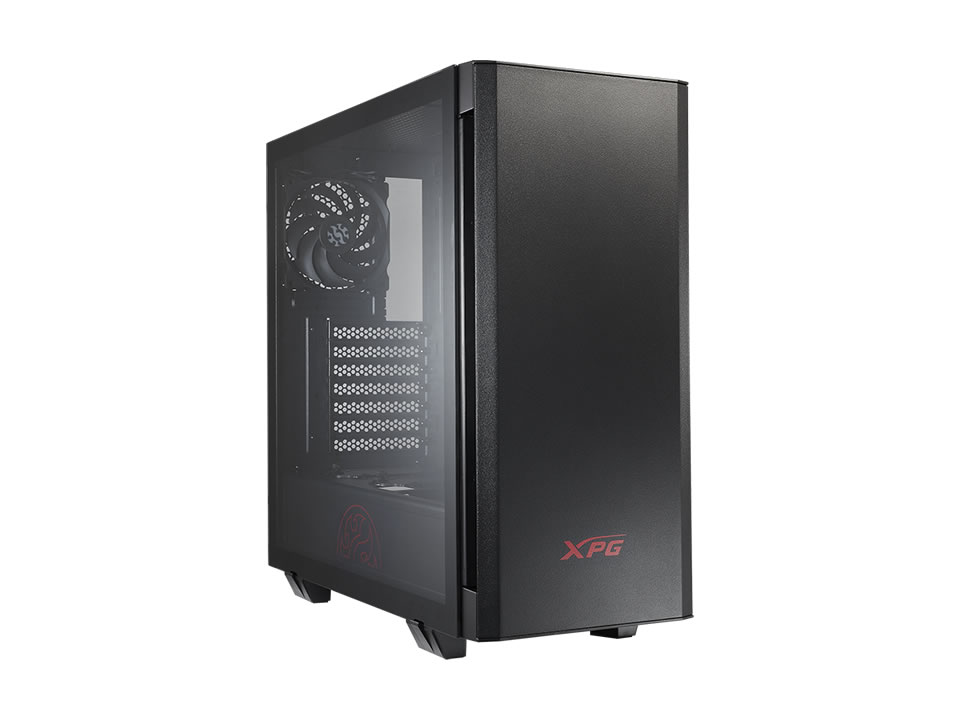 Gabinete ATX XPG Invader Preto [INVADER-BKCWW] - SEM FONTE (2U3/HDAP3/VT/FI/2F)