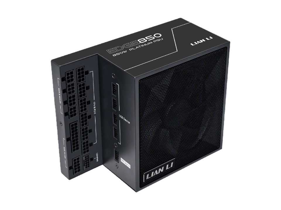 Fonte ATX LIAN LI EDGE850 850W [EG0850 BLACK] PFC Ativo / Modular / 80 Plus Platinum / 12VHPWR