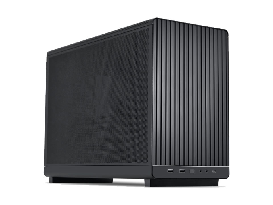 Gabinete Micro ATX LIAN LI A3-mATX [A3-mATX BLACK] - SEM FONTE (2U3/1U3C/HDA/MESH/SFX/0F)