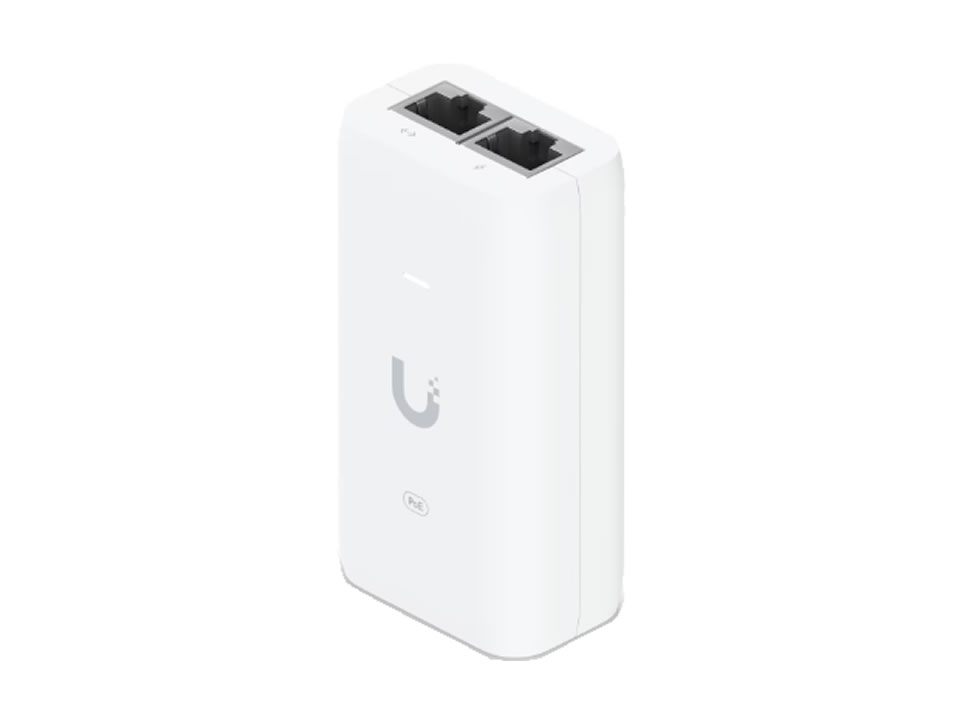 Fonte Adaptador PoE (15W) UBIQUITI [U-POE-af-BR] (48V DC @ 0.32A)