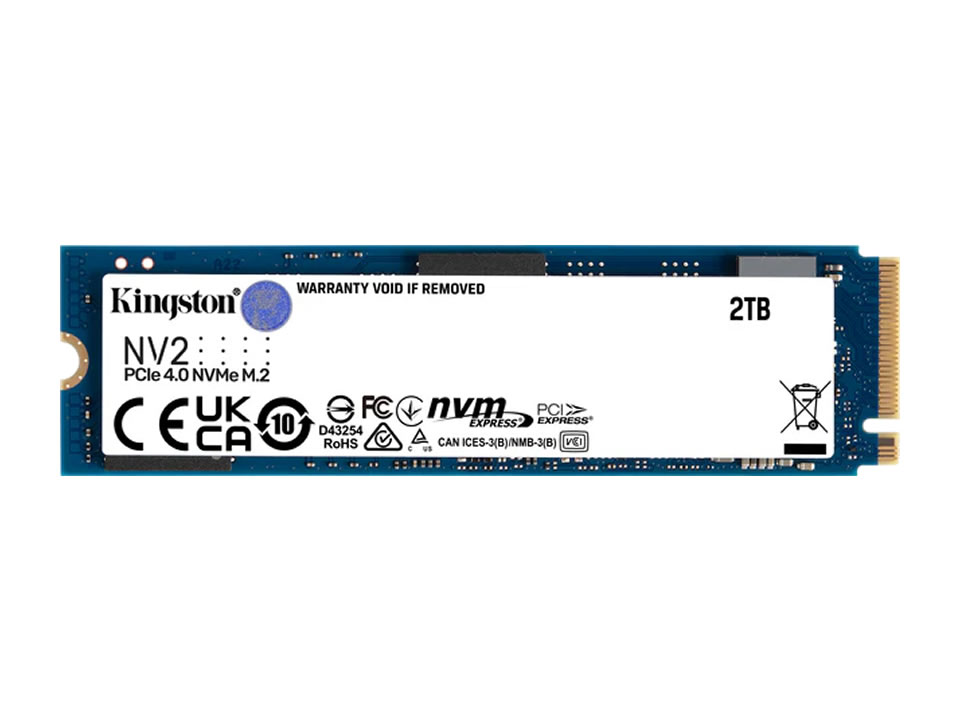 SSD KINGSTON NV2 2TB [SNV2S/2000G] M.2 2280 NVMe PCIe x4 Gen4