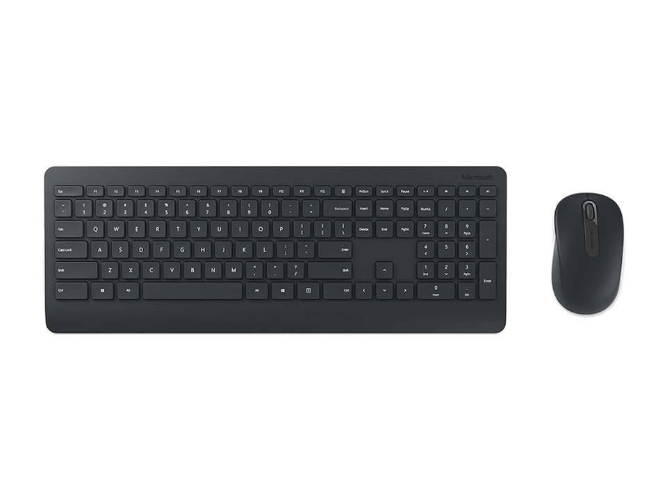 Kit Teclado + Mouse USB MICROSOFT Wireless 900 Desktop Preto [PT3-00005]