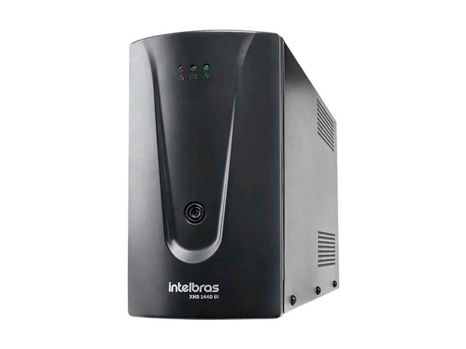 No-Break INTELBRAS XNB 1440VA (720W) [XNB 1440 Bi] Preto (E:Bi-Aut / S:120V / T:6)