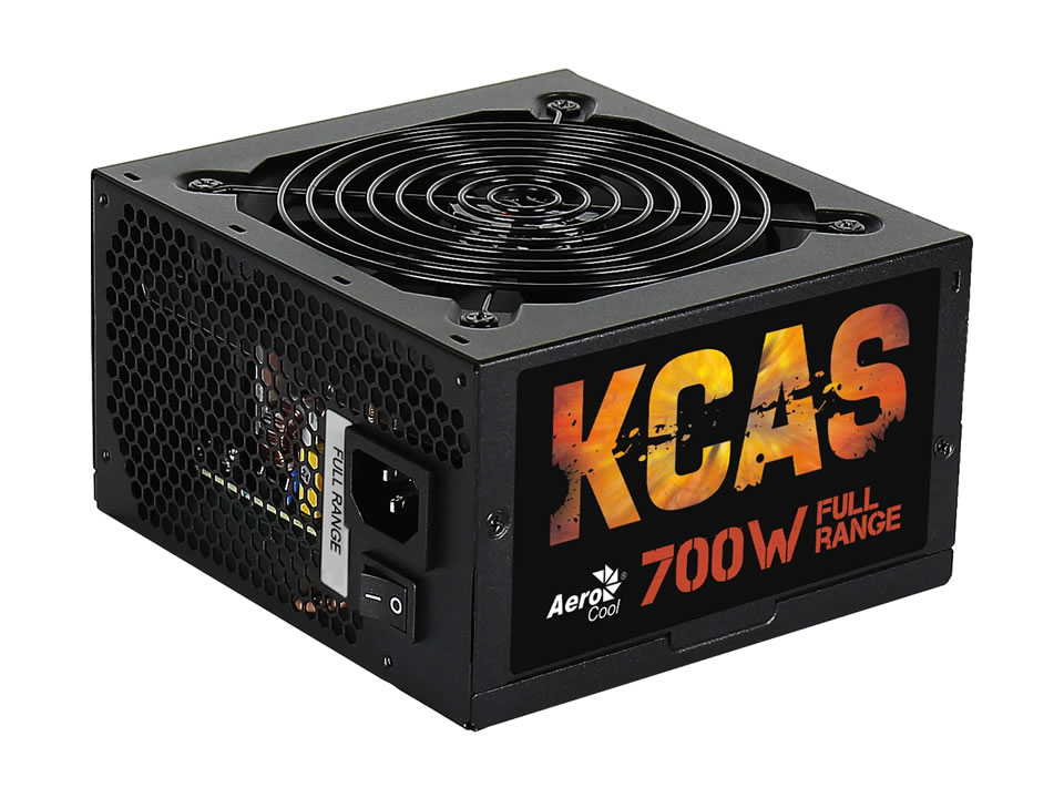 Fonte ATX AEROCOOL KCAS 700W PFC Ativo / 80 Plus Bronze