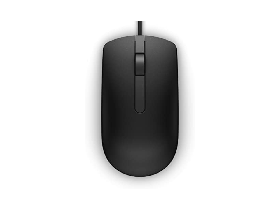 Mouse USB Óptico DELL MS116-BK (1000 DPI) Preto