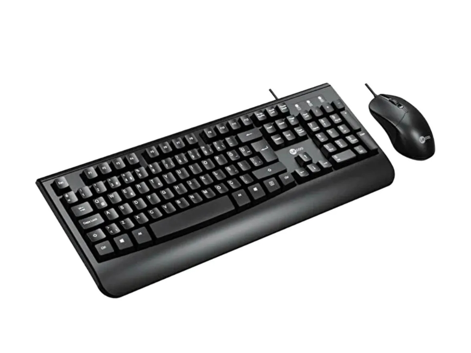 Kit Teclado + Mouse USB LENOVO LECOO CM105 Preto