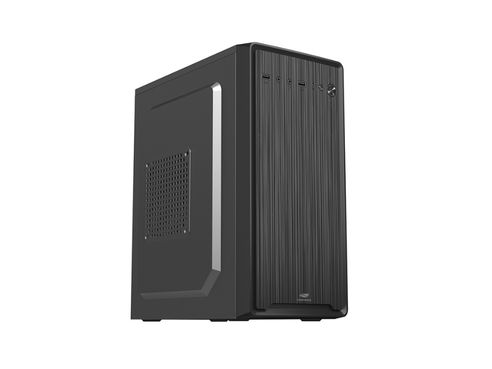 Gabinete Micro ATX C3TECH MT-33BK Preto 200W (2U2/HDA/FS/0F)