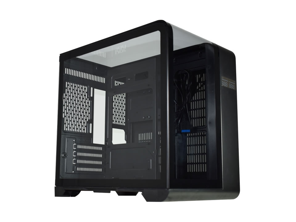 Gabinete Micro ATX GAMING MASTER Cyberpunk [CG-48KI] Preto - SEM FONTE (1U2/1U3/HDA/VT/FL/0F)